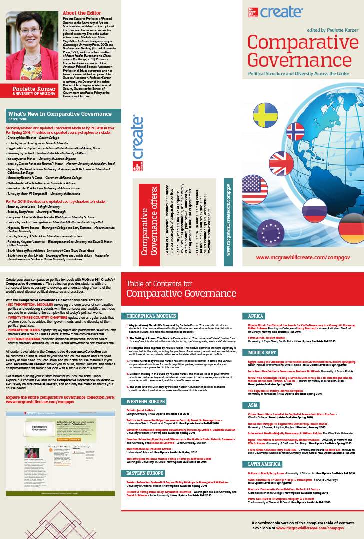 McGraw-Hill | Comparative Governance Brochure