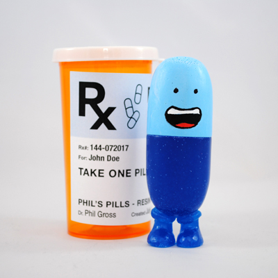 Prescription Plastic - Blue